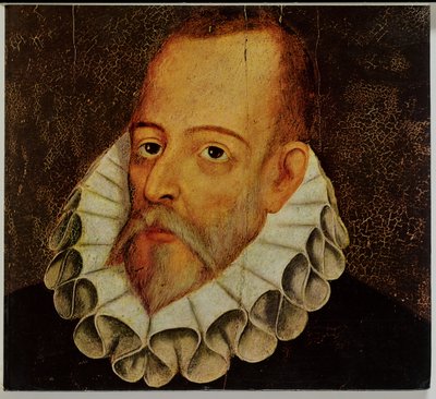 Portrait of Miguel de Cervantes y Saavedra by Juan de Jauregui y Aguilar